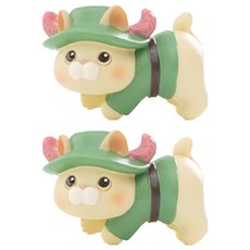 미미네아쿠아 걸이식 수조 장식품 동화 속 탐험고양이, 2개