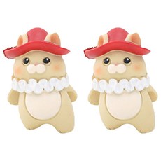 미미네아쿠아 걸이식 수조 장식품 동화 속 기사고양이, 2개