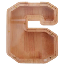 KODACHIEF 時尚室內裝飾數字存錢筒, 1個, 數字 6