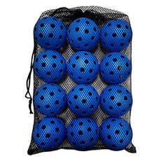 Popup 綜合球拍運動 匹克球 40孔, 12個, 藍色