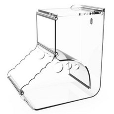 倉鼠自動餵食器 大, 透明色, 1個