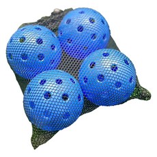 Popup 綜合球拍運動 匹克球 40孔, 4個, 藍色