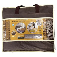 戀家小舖 詠夏棉繩頂級碳化麻將涼蓆 雙人加大, 棕色