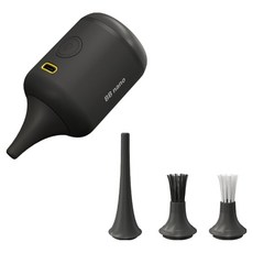 NITECORE 奈特科爾 多用途迷你電動氣吹 + 加強清潔組 NIA008 加長硅膠吹嘴 + 通用毛刷吹嘴 + 鏡頭毛刷吹嘴, 1組, BB nano