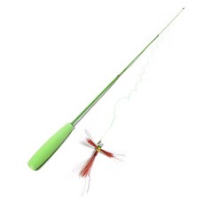 PET Morning 貓咪Honey Honey不死鳥玩具, 1個, 綠色 + 紅色