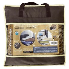 LOVELIFE 樂芙 戀家小舖 詠夏棉繩頂級碳化麻將涼蓆 單人, 棕色