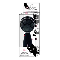 n.A.F 忍者貓洗卸喵喵刷 竹碳軟毛設計, 黑色, 1個