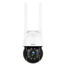 SpotCam 全彩夜視可旋轉2.5K防水IP65網路攝影機監視器, 1個, PT1