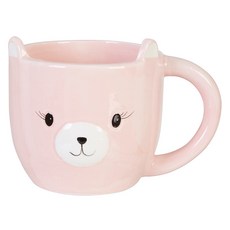 Premier 陶製馬克杯 360ml, 粉熊, 1個
