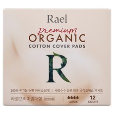 LAEL 優質棉質蝶翼衛生棉, 12件, 1個, 大型