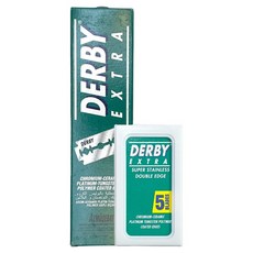 DERBY Thebe Extra雙面刮鬍刀片, 1個, 100件