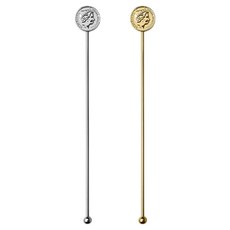 WAGENSTEIGER 家用調酒搗棒2件組, 1套, 銀色, 金色