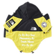寵物帥氣風衣, 黃色, 1件