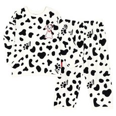 몰리멜리프렌즈 아동용 디즈니 101 달마시안 얼룩무늬 실내 상하복 세트