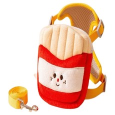 速食造型胸背牽繩, 薯條包, 1個