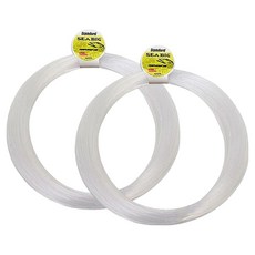 SAPA 硬芯線 標準 50號 自製釣組, 2個, 白色