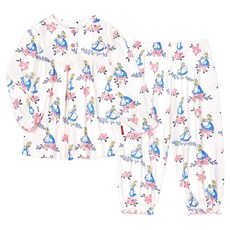 mollimelli friends 女童迪士尼愛麗絲花路睡衣上下套裝