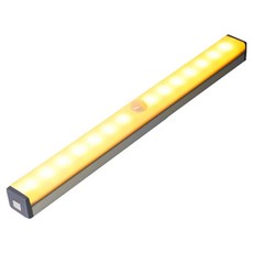 USB充電磁吸式LED感應燈管 30cm, 暖光