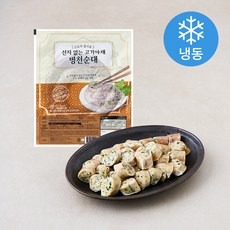오늘의즐거움 선지 없는 고기야채 병천순대 (냉동), 500g, 1개
