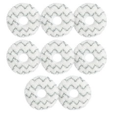 WonderfulPlace ECOVACS X1 T10 OMNI 兼容強力濕拖抹布 白色, 單一商品, 8個