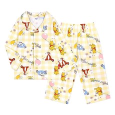 mollimelli friends New Kids On 兒童迪士尼小熊維尼氣球素描睡衣上下套裝