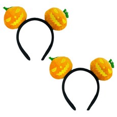 Party09 萬聖節可愛南瓜髮箍, 2個, 憤怒