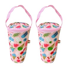 保冷保溫飲料提袋2件組, 1組, 款式隨機