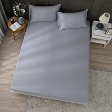 Ishur 伊舒爾 萊賽爾素色床包枕套組