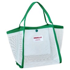 Havello 沙灘網布游泳袋, 綠色