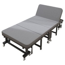 彬彬小舖 豪華折疊床 辦公室午休床 多段可調節, 灰色