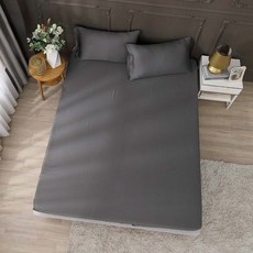 Ishur 伊舒爾 萊賽爾素色床包枕套組