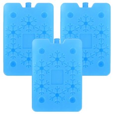 AHOYE 急凍可循環使用保冰盒, 海水藍, 3個