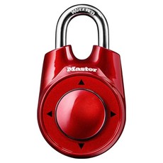 Master Lock 鐵件大王方向鎖 1500ID 紅色, 1個