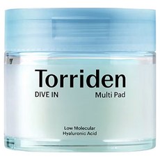 토리든 다이브인 저분자 히알루론산 멀티 패드 80매, 80매입, 160ml, 1개
