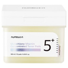 넘버즈인 5번 글루타치온C 흔적 필름패드 180ml, 70매입, 1개