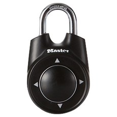 Master Lock 鐵件大王方向鎖 1500ID 黑色, 1個