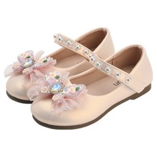 래빗풋 여아용 꽃리본 구두