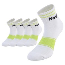Nassau 足球專用襪 JS-M01, 萊姆, 5個