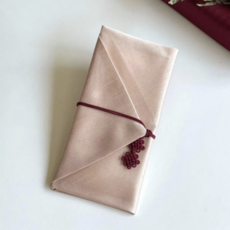 Lemie 奢華信封 + 禮金袋 + 貼紙組 金米色, 1組