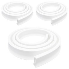 블랙조인 실리콘 물막이 물넘침 방지 워터가드 5cm x 1m, 투명, 3개