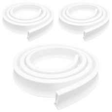 블랙조인 실리콘 물막이 물넘침 방지 워터가드 3cm x 1m, 투명, 3개