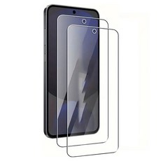 케이스틱 고화질 풀커버 강화유리 액정보호필름 2p 세트, 1세트