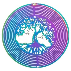 泰坦室內裝飾門鈴, 多彩生命樹圓形