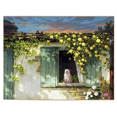 Potenkit 美麗油畫彩繪套組 畫筆 + 顏料 + 畫布 40 x 50 cm, 1套, 類型15