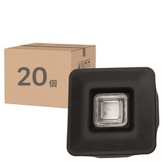 blendtec 原廠公司貨 Latching Lid 密閉式杯蓋, 黑色, 1個