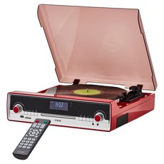 인켈 LP 올인원 블루투스 오디오 스피커 CD 플레이어 턴테이블, IK-C5070LP