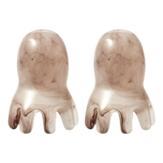 章魚按摩梳/多功能按摩梳, 顏色隨機, 2個