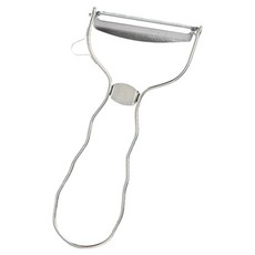 SHIMOYAMA 不鏽鋼斜口削皮刀/刮皮器, 1支, 單一顏色