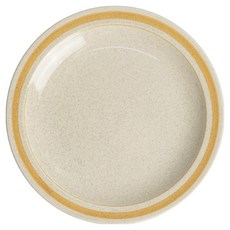 카네수즈 노블 스톤 라인 원형접시, 옐로우, 1개