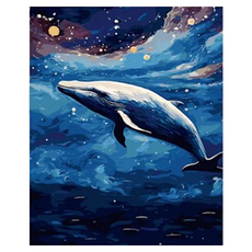 Potenkit 美麗油畫彩繪套組 畫筆 + 顏料 + 畫布 40 x 50 cm, 1套, 類型9